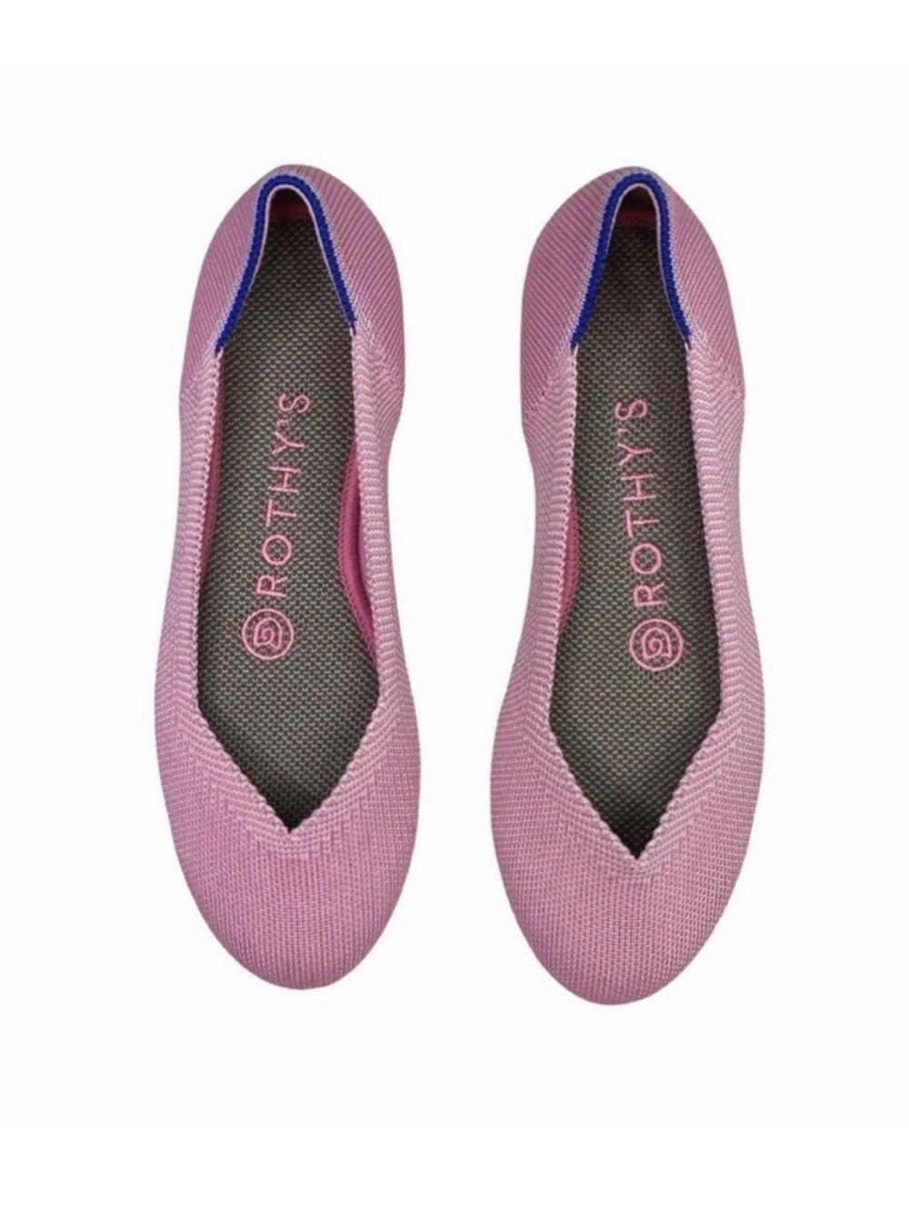 Rothy’s The Round Flat Shoe - Pink Begonia - Size 5